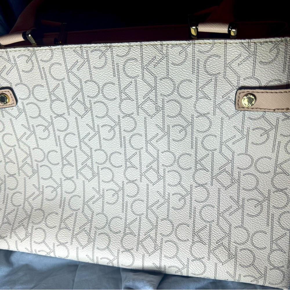 Calvin Klein Medium Signature Monogram Tote -NO CALLOUTS - Picture 8 of 8